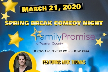 Spring Break Comedy Night, presented by Family Promise of Warren County