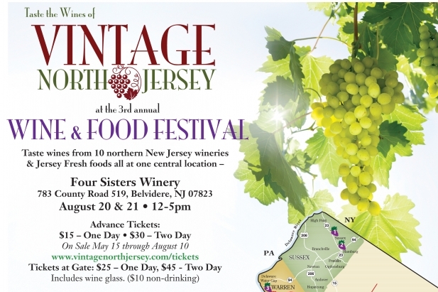 Vintage North Jersey's 3rd Annual Wine & Food Festival